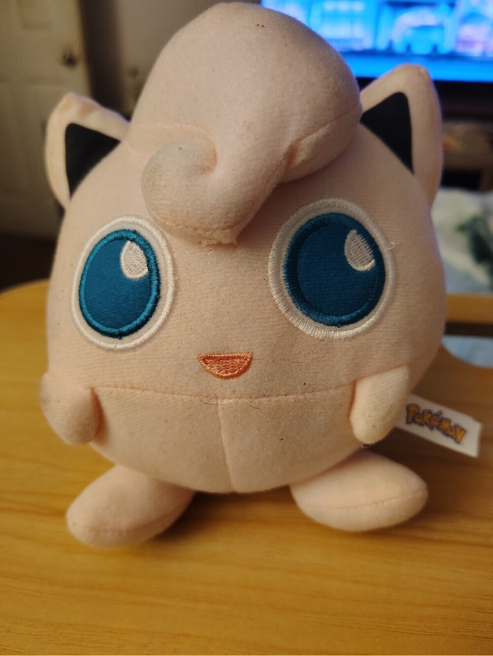 Toy Factory Pokemon Jigglypuff Plush Stuffed Animal Soft Doll Toy 7"